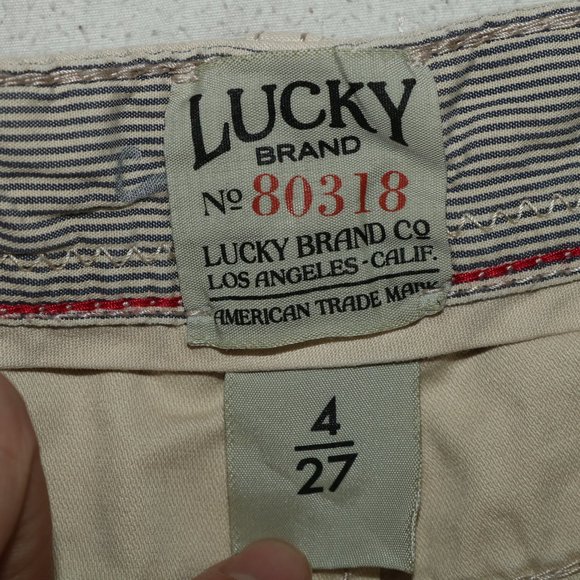 Lucky Brand NO 80318 Mid Rise Easy Fit Shorts w30 - Picture 3 of 7
